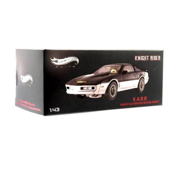 Hot Wheels Modellauto ELITE Knight RIder KARR 1:43 Modellauto