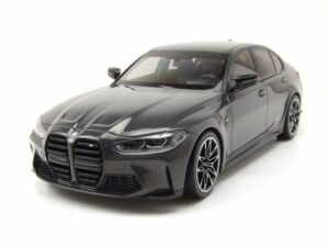 Minichamps Modellauto BMW M3 2020 grau metallic Modellauto 1:18 Minichamps