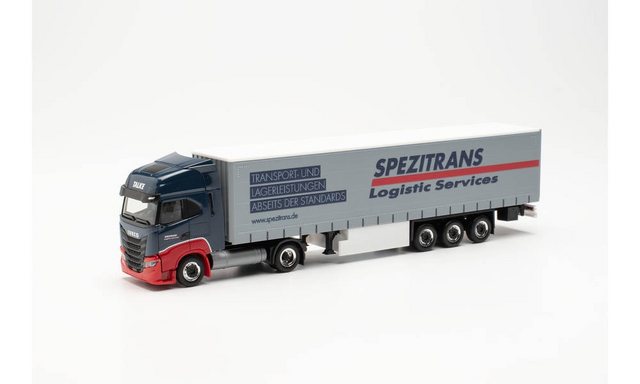 Herpa Modellauto Herpa 315258 Iveco S-Way GaPl-Sz Spezitrans 1:87