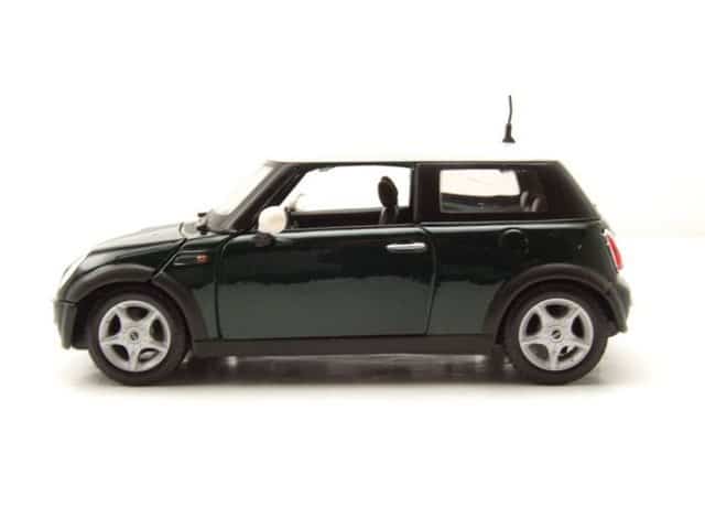 Maisto® Modellauto BMW Mini Cooper grün metallic Modellauto 1:24 Maisto