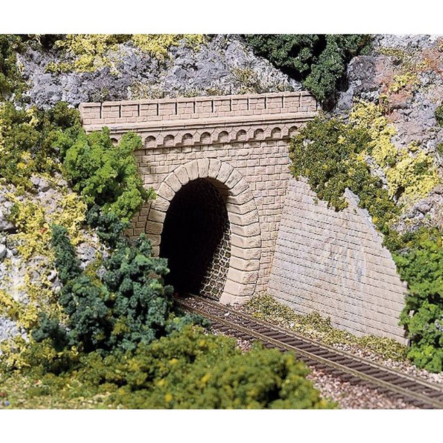 Auhagen Modelleisenbahn-Tunnel Tunnel-Portale H0