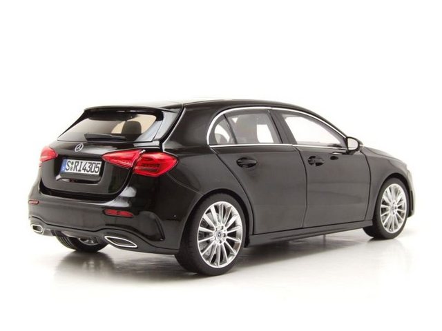 Norev Modellauto Mercedes A-Klasse AMG 2018 schwarz Modellauto 1:18 Norev