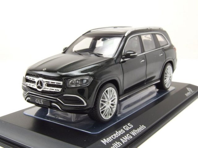 Solido Modellauto Mercedes GLS mit AMG-Felgen 2020 schwarz Modellauto 1:43 Solido