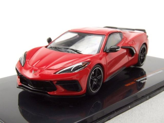 ixo Models Modellauto Chevrolet Corvette C8 2020 rot Modellauto 1:43 ixo models