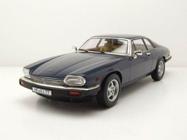 Norev Modellauto Jaguar XJ-S Coupe 1988 dunkelblau metallic Modellauto 1:18 Norev