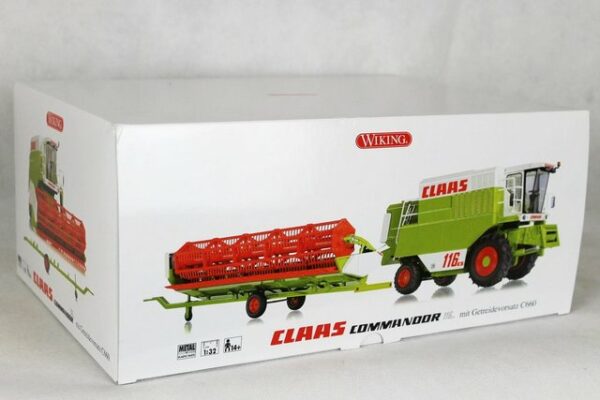 Wiking Modelltraktor 077834 - Claas Mähdrescher Commandor 116 CS 1:32