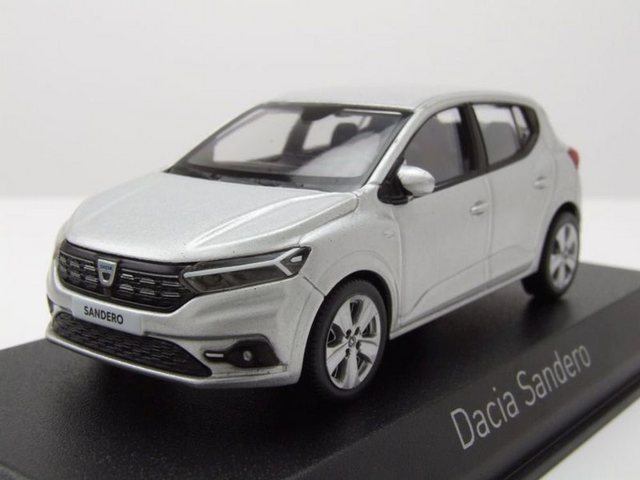 Norev Modellauto Dacia Sandero 2021 highland grau Modellauto 1:43 Norev