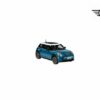 MINI Modellauto MINI Cooper SE Miniatur 1:18 Sammlermodell Island Blue Blau