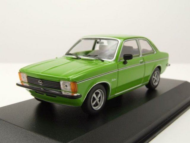 Maxichamps Modellauto Opel Kadett C 1978 grün Modellauto 1:43 Maxichamps