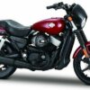 Maisto® Modellmotorrad HD Serie 36 - 2015 Street 750 rot-schwarz
