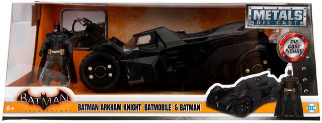 JADA Modellauto Modellauto H.R.Batman Arkham Knight Batmobile mit Figur 1:24 253215004