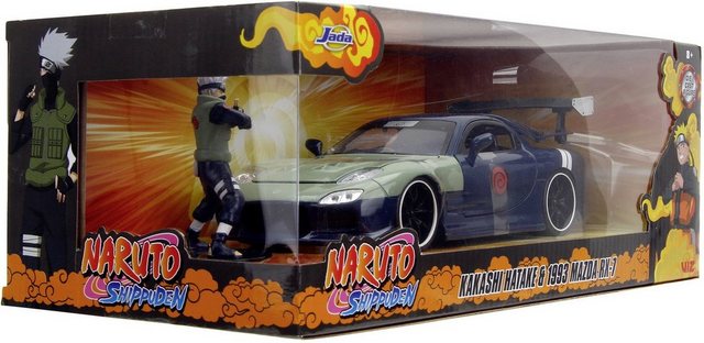 JADA Modellauto Modellauto Naruto 1995 Mazda RX-7 mit Figur 1:24 253255055