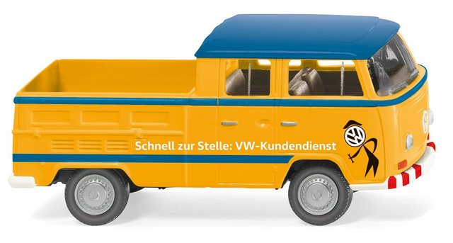 Wiking Modellauto Wiking 031403 VW T2 Doppelkabine "VW Kundendienst" - NEU