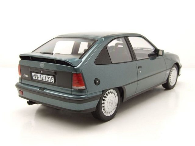 Norev Modellauto Opel Kadett E GSi 1987 blau metallic Modellauto 1:18 Norev