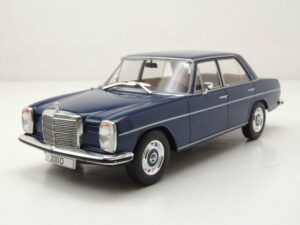 Whitebox Modellauto Mercedes 200 D W115 Strichachter 1968 dunkelblau Modellauto 1:24 White