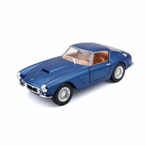 Bburago Modellauto Ferrari 250 GT Berlinetta Passo Corto (metallic blau)