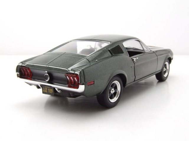 GREENLIGHT collectibles Modellauto Ford Mustang GT 1968 grün metallic Bullitt Look-a-like Modellauto