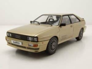 Whitebox Modellauto Audi Quattro 1981 beige Modellauto 1:24 Whitebox