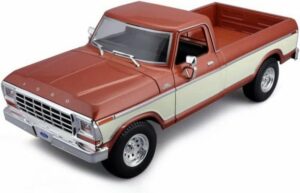 Maisto® Modellauto 31462 - Ford F150 Pick- Up ´79 (braun)