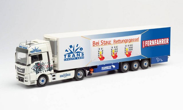 Herpa Modellauto Tekno / Herpa 071550 MAN TGX XXL E6c 1:50 KüKoSzg