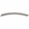 Rokuhan 7297002 Z Rokuhan Gleis (mit Bettung) Gebogenes Gleis 45 ° 195 mm 4 S