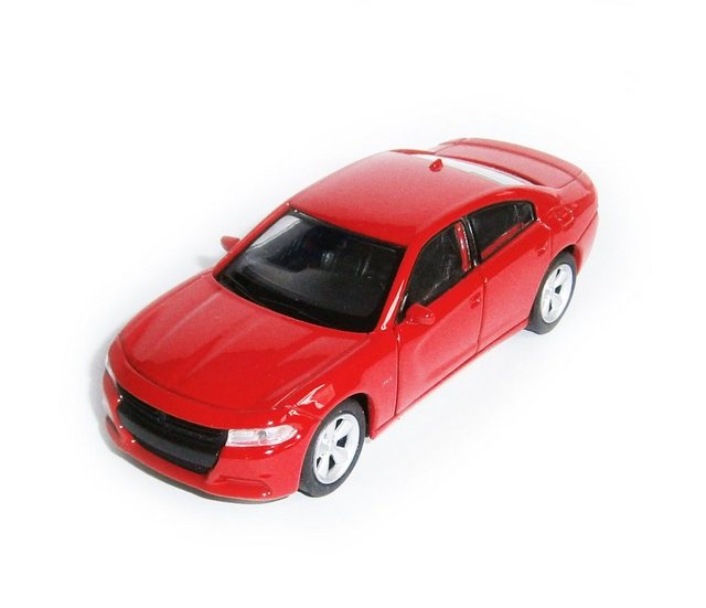Welly Modellauto 2016 DODGE CHARGER R/T Modellauto Modell Auto Metall Spielzeugauto Kinder Geschenk 32 (Rot)