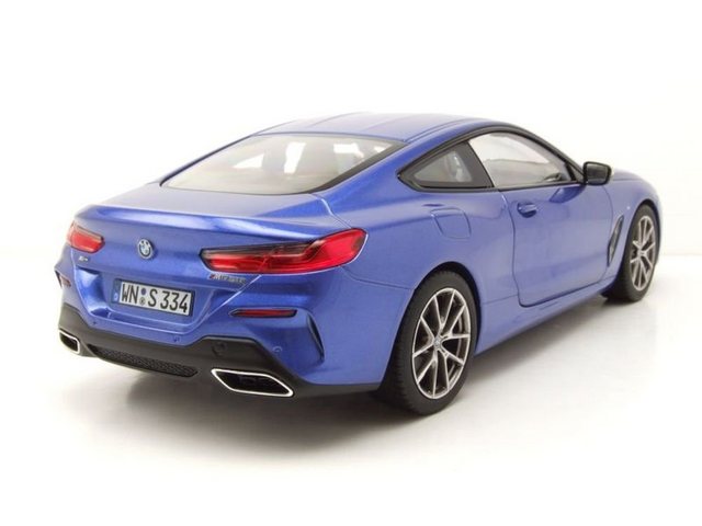 Norev Modellauto BMW M850I 2019 blau metallic Modellauto 1:18 Norev