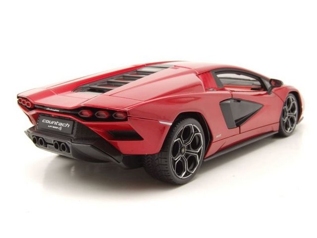 Maisto® Modellauto Lamborghini Countach LPI 800-4 2021 rot Modellauto 1:18 Maisto