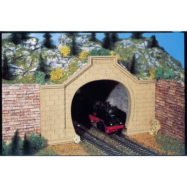 Vollmer Modelleisenbahn-Tunnel H0 Tunnelportalzweigleisig