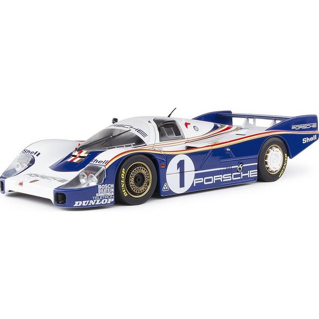 Modellauto Porsche 956 LH #1 weiß 1:18