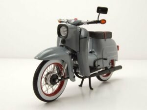 Schuco Modellmotorrad Simson Schwalbe KR51/1 Custom III grau Modellmotorrad 1:10 Schuco