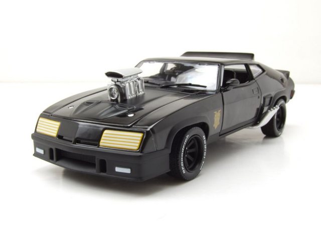 GREENLIGHT collectibles Modellauto Ford Falcon XB Interceptor V8 1973 schwarz Mad Max ähnlich Modellauto