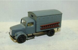 Herpa Modellauto Herpa 744997 Military LKW mit Koffer WK 2 EDW 1:87