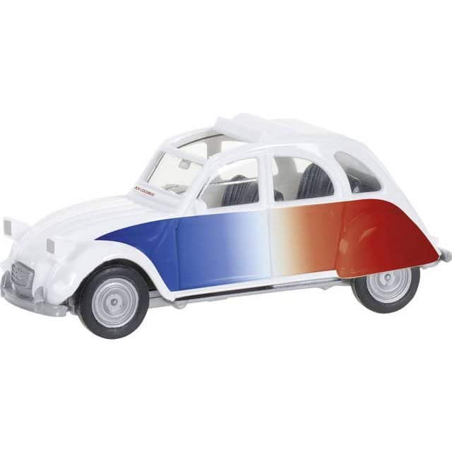 Herpa Modelleisenbahn-Straße H0 Citroën 2 CV "Cocorico