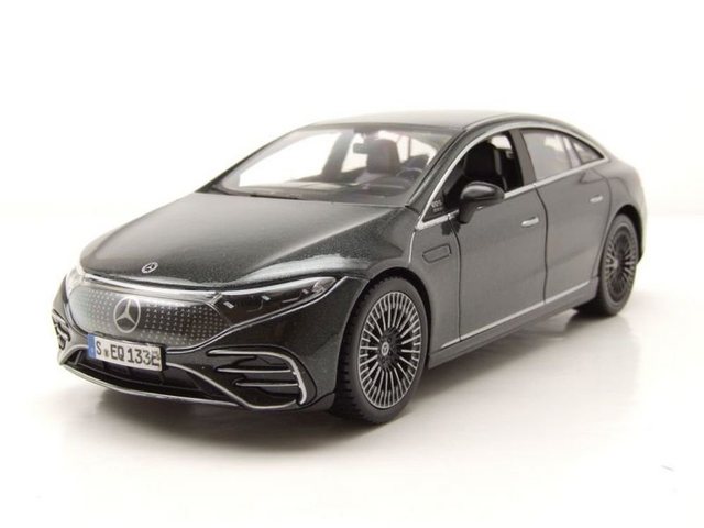 Maisto® Modellauto Mercedes EQ EQS Sedan 2022 grau metallic Modellauto 1:24 Maisto