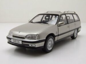 Whitebox Modellauto Opel Omega A2 Caravan Kombi 1990 grau metallic Modellauto 1:24 Whitebo