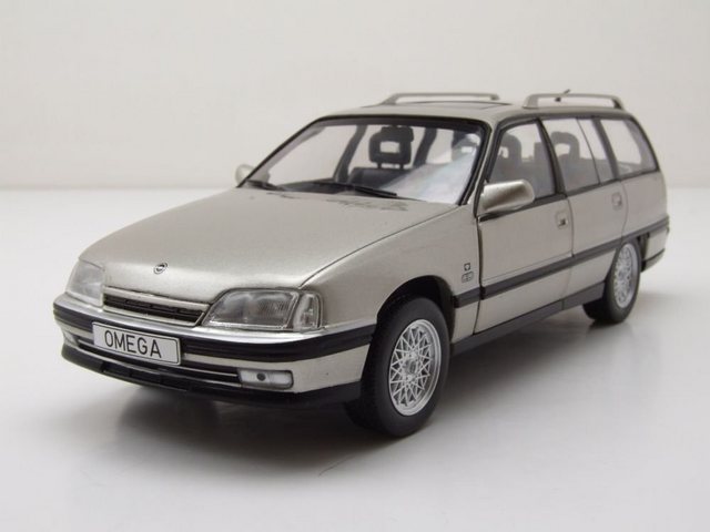 Whitebox Modellauto Opel Omega A2 Caravan Kombi 1990 grau metallic Modellauto 1:24 Whitebo