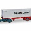 Herpa Modellauto Herpa / Tekno 071437 Volvo F10 Container-Sattelzug