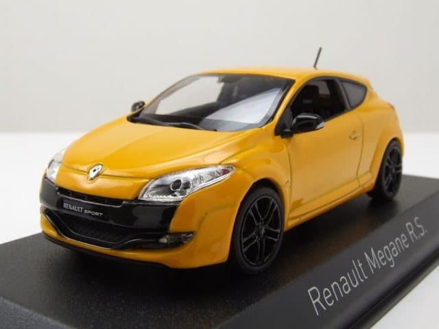 Norev Modellauto Renault Megane RS Sport 2009 gelb Modellauto 1:43 Norev