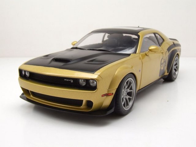 Solido Modellauto Dodge Challenger R/T Scat Pack Widebody 2020 streetfighter goldrush