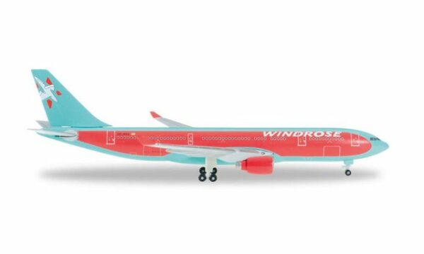 Herpa Modellflugzeug Herpa Wings 529075 A330-200 Airbus Windrose Airlin
