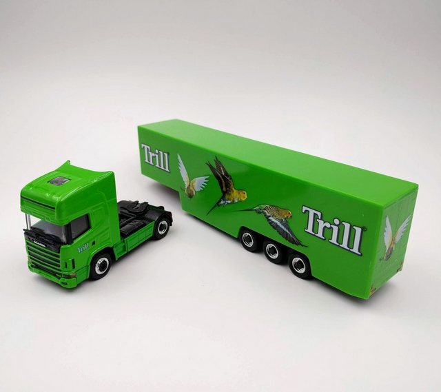 Herpa Modellauto herpa Magic - 451246 - SCANIA TL KOFFER-SATTELZUG "TRILL"