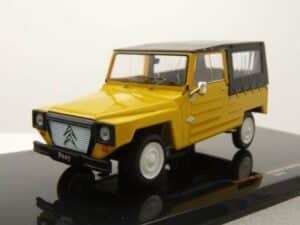 ixo Models Modellauto Citroen Namco Pony 1975 gelb schwarz Modellauto 1:43 ixo models