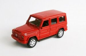 Welly Modellauto MERCEDES-BENZ G-Class G500 V8 Modellauto Modell Auto Spielzeugauto Kinder Geschenk 15 (Rot)