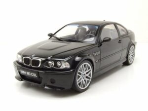 Solido Modellauto BMW E46 CSL 2003 schwarz Modellauto 1:18 Solido