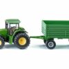 Siku Modelltraktor Traktor mit Anhänger