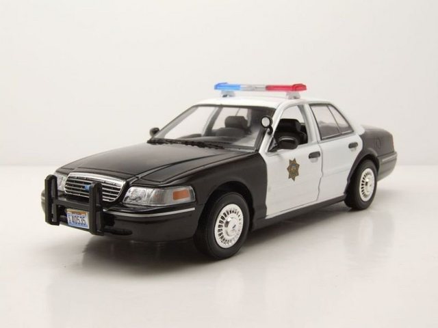 GREENLIGHT collectibles Modellauto Ford Crown Victoria Police Interceptor Reno Sheriff Department 1998