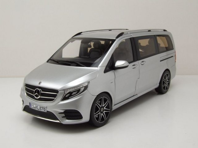 Norev Modellauto Mercedes V-Klasse AMG-Line 2018 silber Modellauto 1:18 Norev