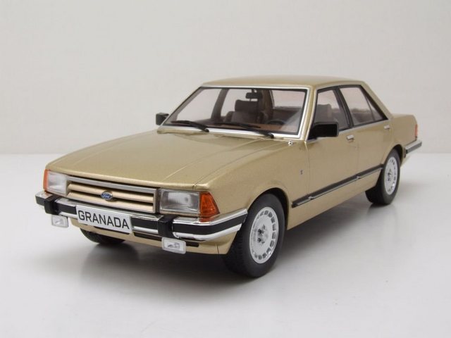 MCG Modellauto Ford Granada MK2 2.8 Ghia 1982 beige metallic Modellauto 1:18 MCG