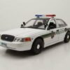 GREENLIGHT collectibles Modellauto Ford Crown Victoria 2006 weiß Police Interceptor Fargo TV-Serie Modell